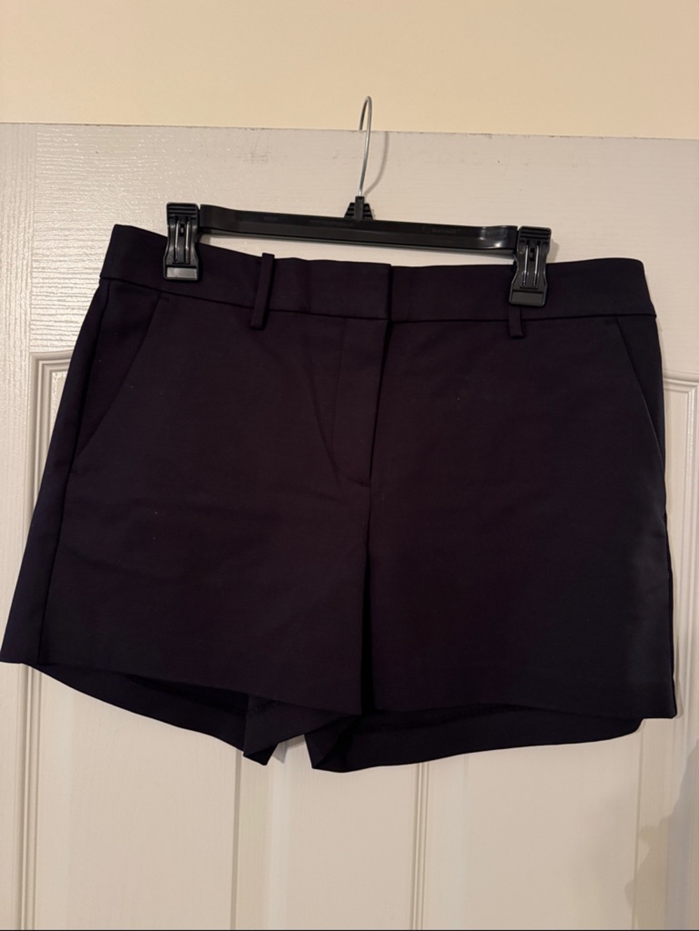 LOFT Black Tailored Riviera Shorts